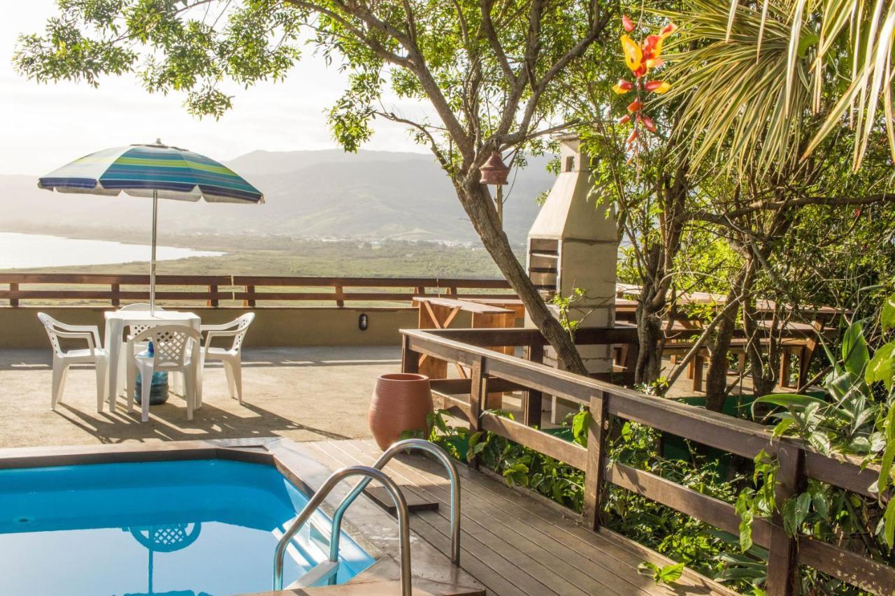 Casa Com Piscina E Incrivel Vista Para Lagoa Garopaba Bagian luar foto