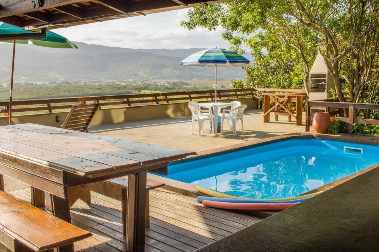 Casa Com Piscina E Incrivel Vista Para Lagoa Garopaba Bagian luar foto