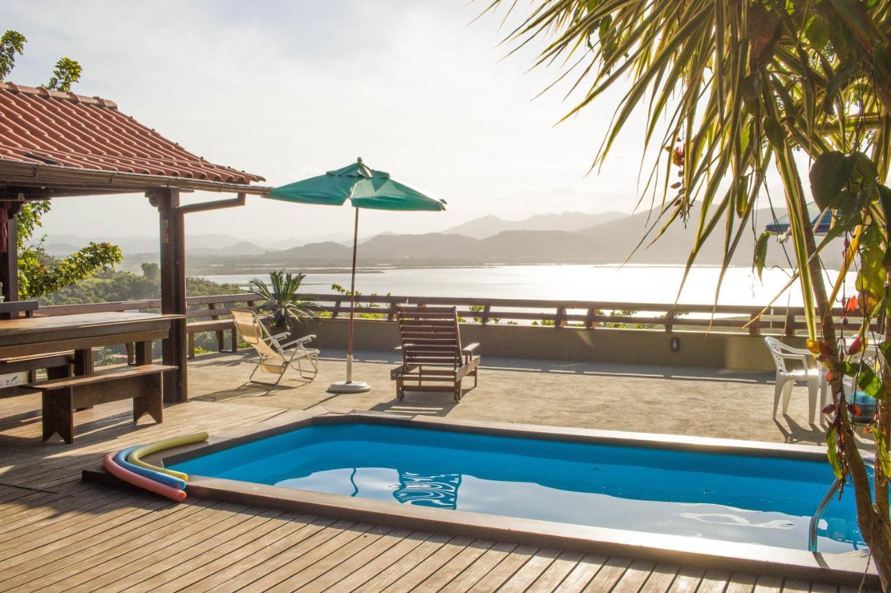 Casa Com Piscina E Incrivel Vista Para Lagoa Garopaba Bagian luar foto